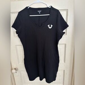 Cute True Religion body con athletic mini dress size XL.